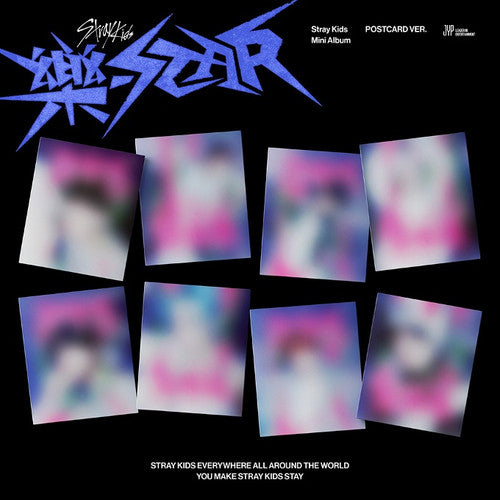 STRAY KIDS MINI ALBUM ROCK-STAR 樂-STAR POSTCARD VERSION WITH PRE-ORDER BENEFIT