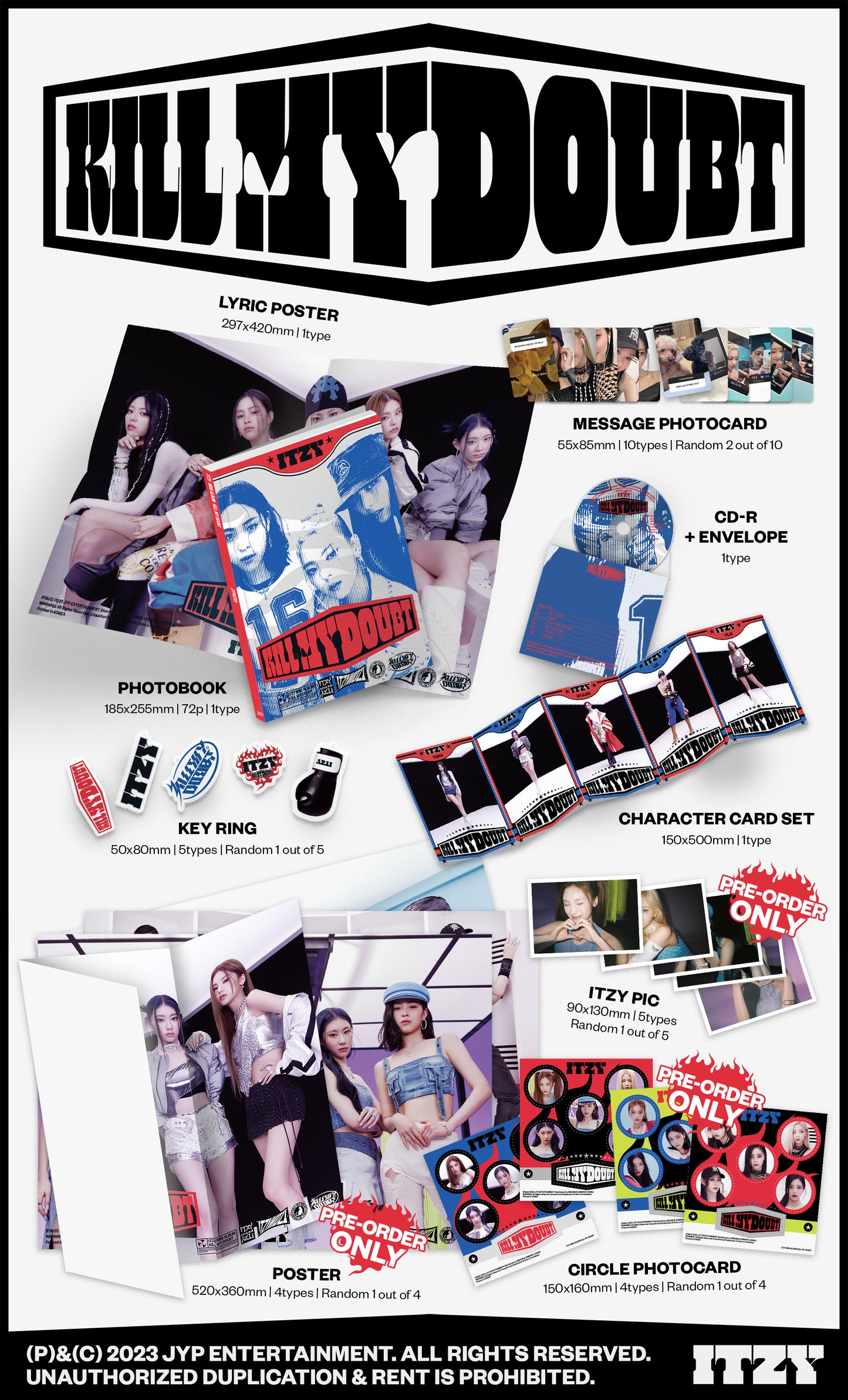ITZY KILL MY DOUBT ALBUM LIMITED VERSION